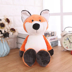 Forest Animal Plush Toys: Lion, Elephant, Tiger, Monkey, Deer