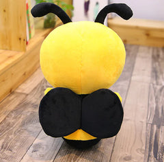 Children's Plush Bee Doll Pillow for Girls' Gifts