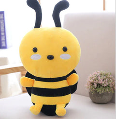 Children's Plush Bee Doll Pillow for Girls' Gifts