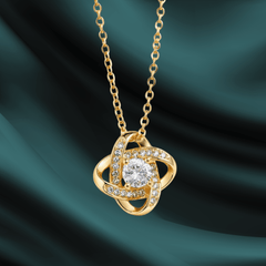 For My Love - Love Knot Necklace