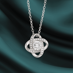 For My Darling Wife - Love Knot Necklace