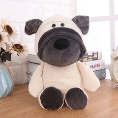 Forest Animal Plush Toys: Lion, Elephant, Tiger, Monkey, Deer