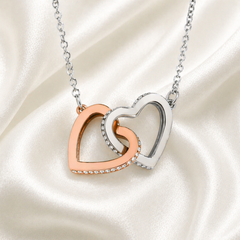 Happiest of Birthdays - Interlocking Hearts Necklace