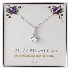 Happy Birthday Mum - Alluring Necklace
