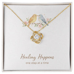 Healing Happens - Love Knot Necklace