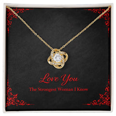 Love You - Knot Necklace