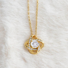 You Say Witch Like Its A Bad Thing - Love Knot Necklace