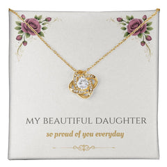 My Beautiful Daughter - Love Knot Necklace