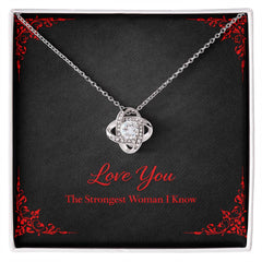 Love You - Knot Necklace