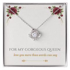Gorgeous Queen - Love Knot Necklace