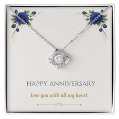Happy Anniversary - Love Knot Necklace