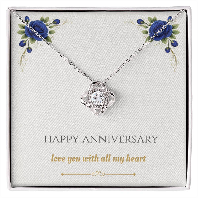 Happy Anniversary - Love Knot Necklace