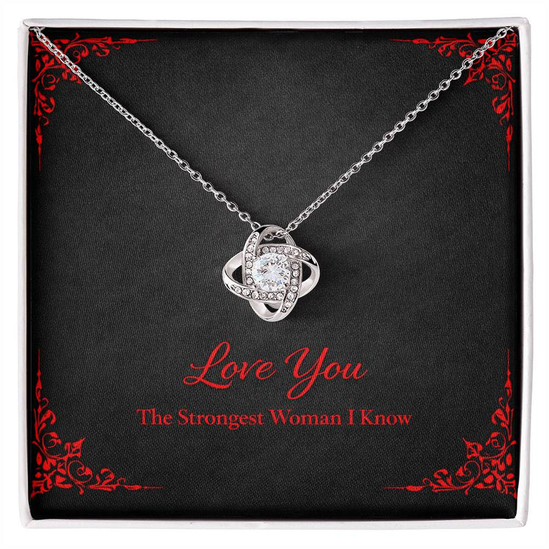 Love You - Knot Necklace