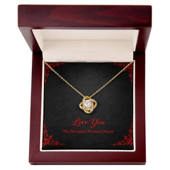 Love You - Knot Necklace