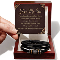 For My Son - Love You Forever Bracelet