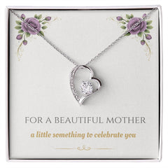 For A Beautiful Mother - Forever Love Necklace