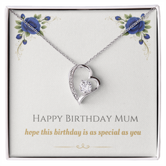 Happy Birthday Mum - Forever Love Necklace