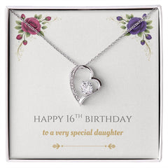 Daughter's 16th Birthday  - Forever Love Necklace
