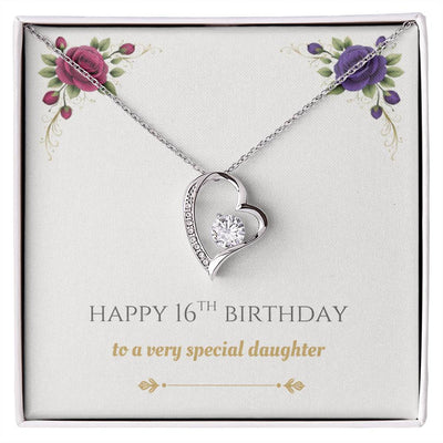 Daughter's 16th Birthday  - Forever Love Necklace