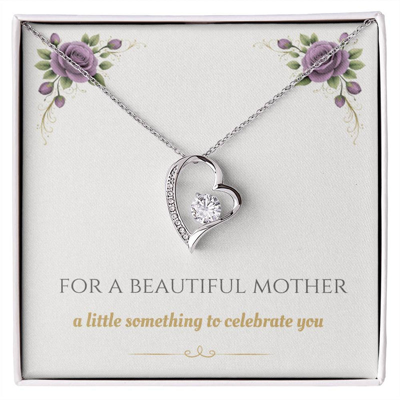 For A Beautiful Mother - Forever Love Necklace