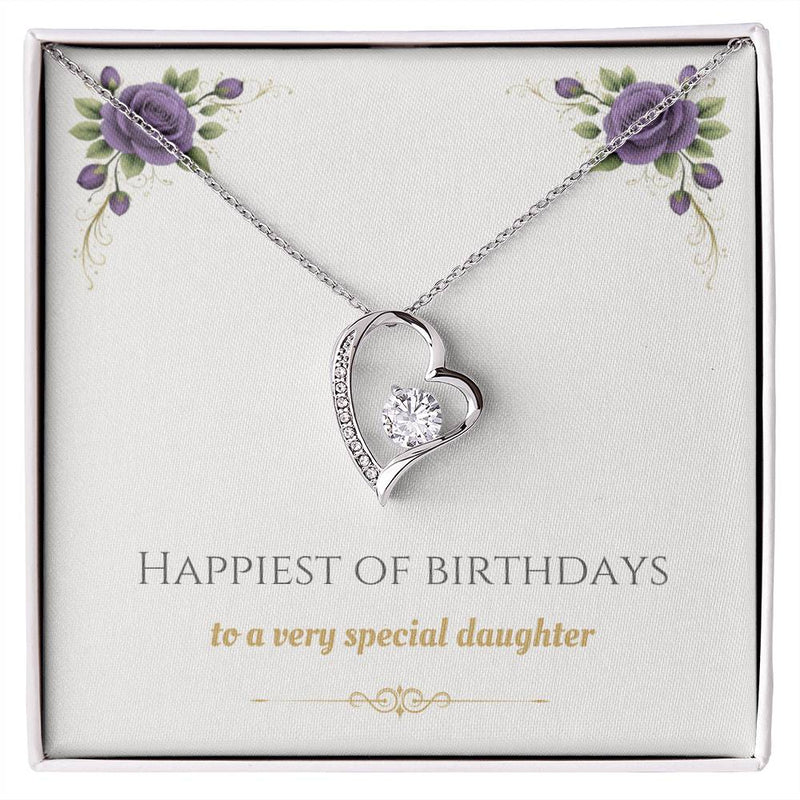 Happiest of Birthdays - Forever Love Necklace