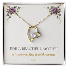 For A Beautiful Mother - Forever Love Necklace