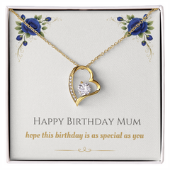 Happy Birthday Mum - Forever Love Necklace
