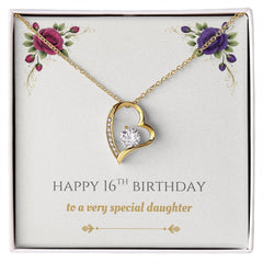 Daughter's 16th Birthday  - Forever Love Necklace