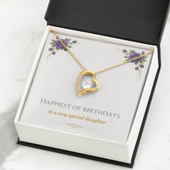Happiest of Birthdays - Forever Love Necklace