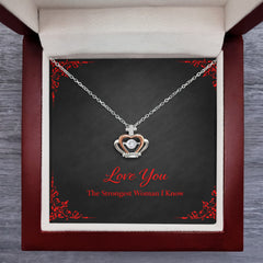 Love You - Crown Necklace