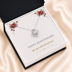 Happy Anniversary - Love Knot Necklace