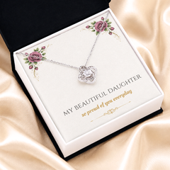 My Beautiful Daughter - Love Knot Necklace