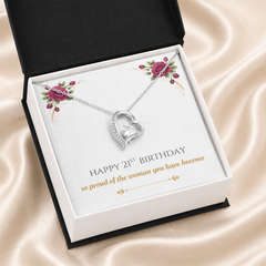 Daughter's 21st Birthday - Forever Love Necklace