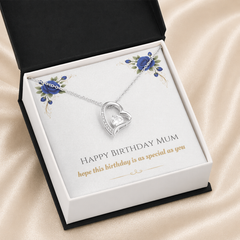 Happy Birthday Mum - Forever Love Necklace