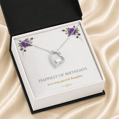 Happiest of Birthdays - Forever Love Necklace